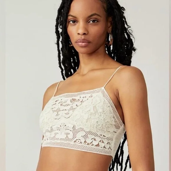 Free People Lyra Bralette Crop Top (size medium) - Picture 8 of 8